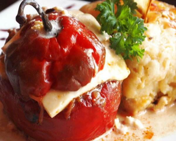 Rocoto relleno and Andean ingredients in Arequipa cooking experience
